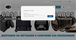 Desktop Screenshot of casadosmulticabos.com.br